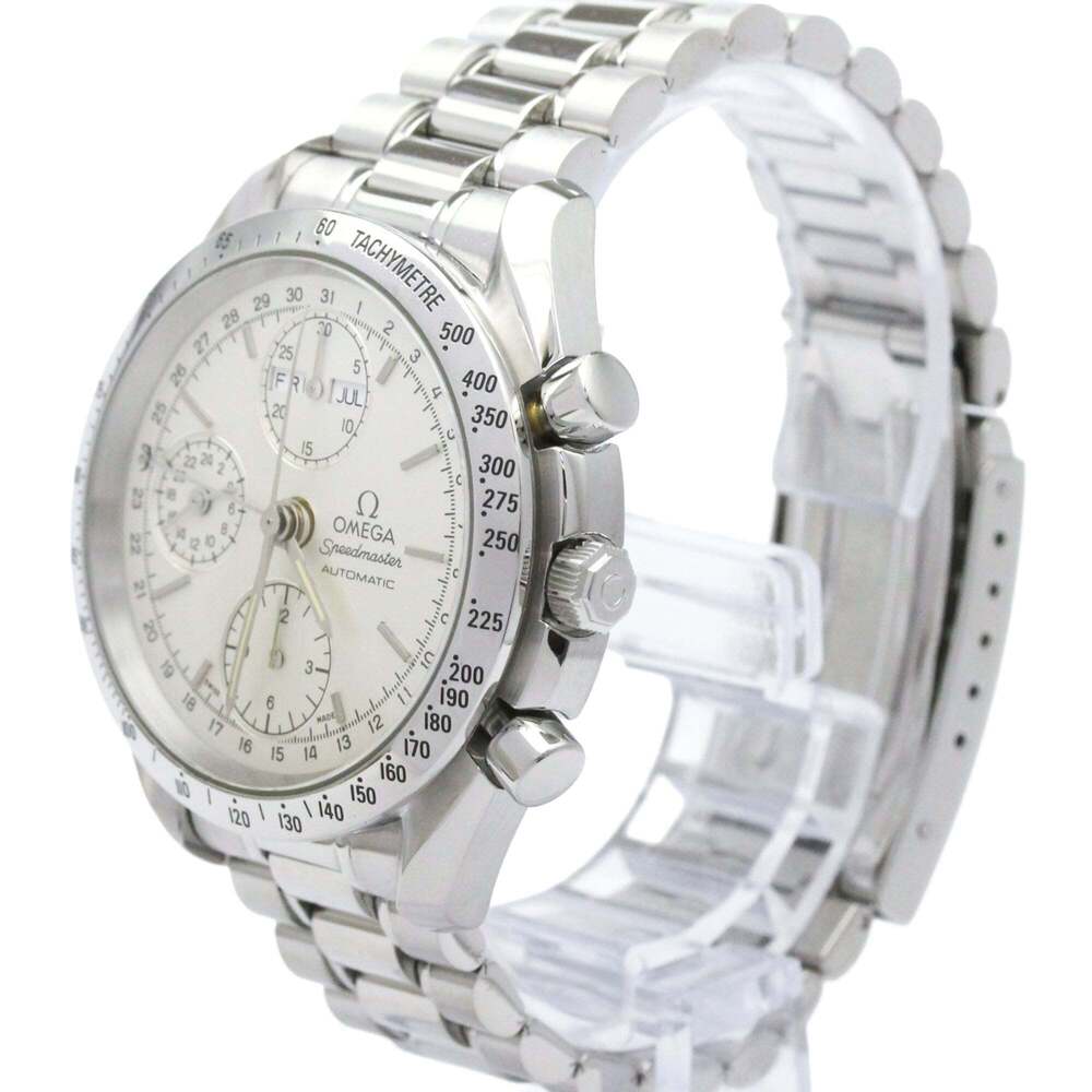 Omega Speedmaster Triple Calendar Chronograph Automatic Stainless Steel 39